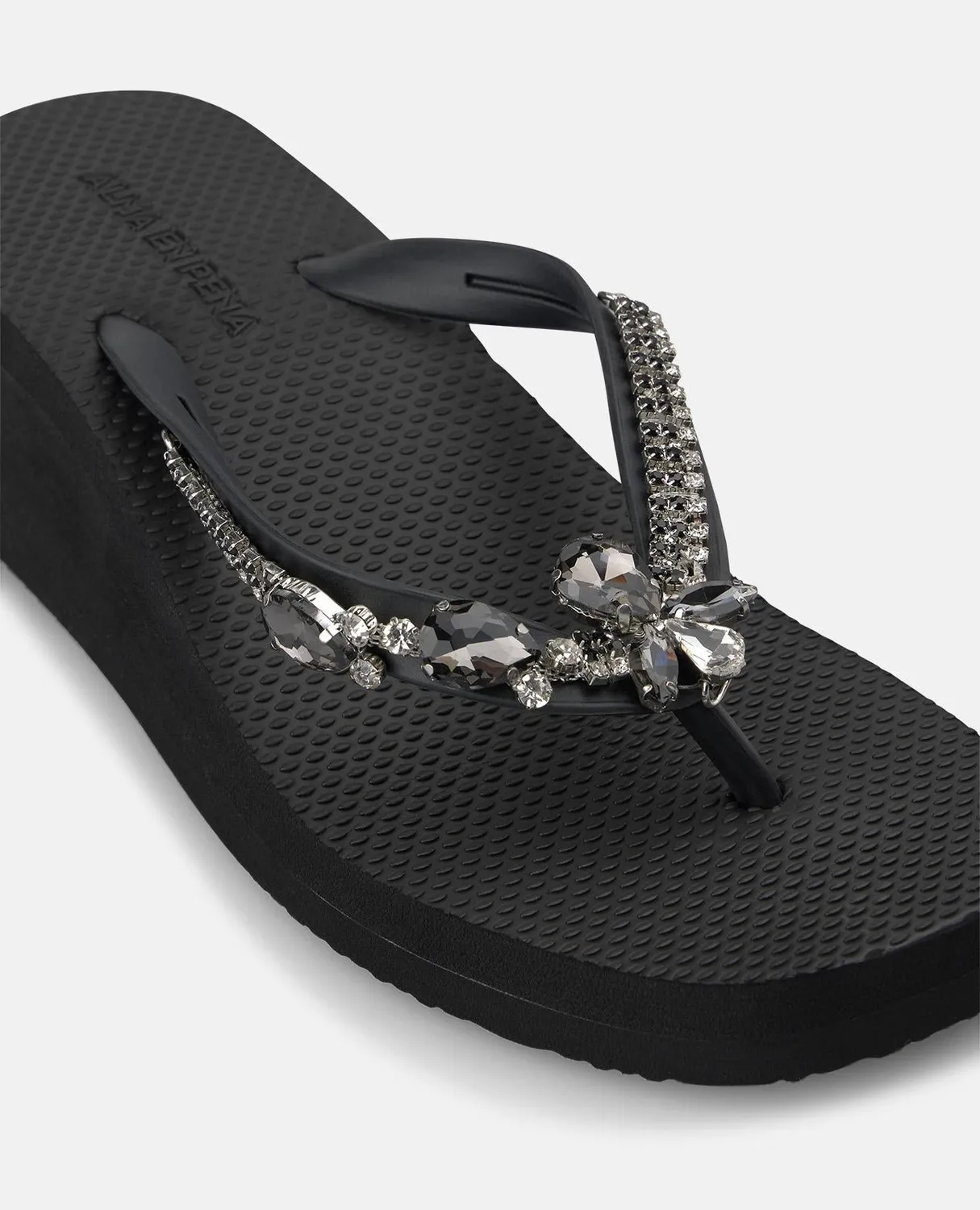 Alma en Pena V269012 sandales plateforme noires 5,5 cm