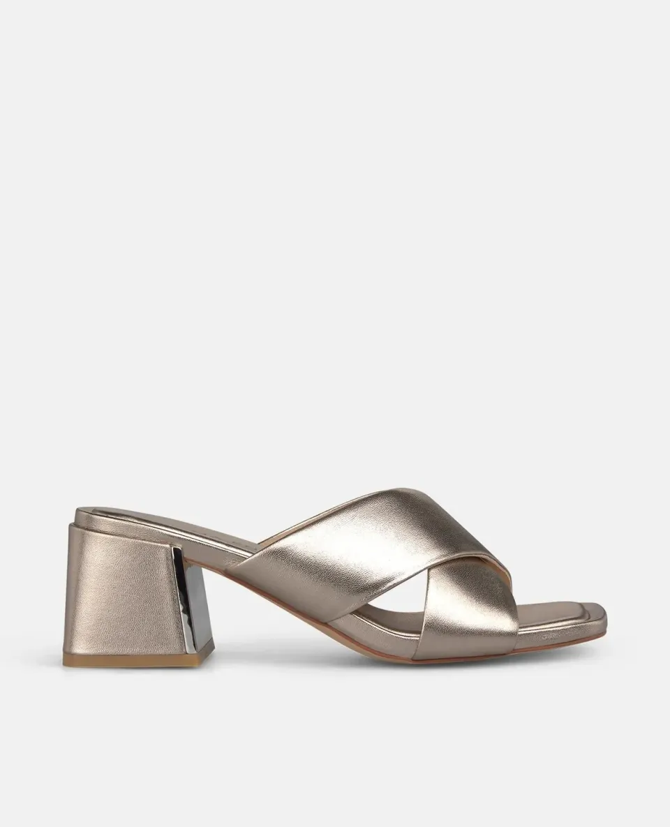 Alma en Pena V263104 sandales bronze croisées talon 6 cm