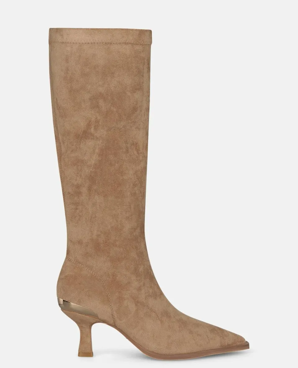 Alma en Pena I260354 bottes sable effet cuir talon 6cm