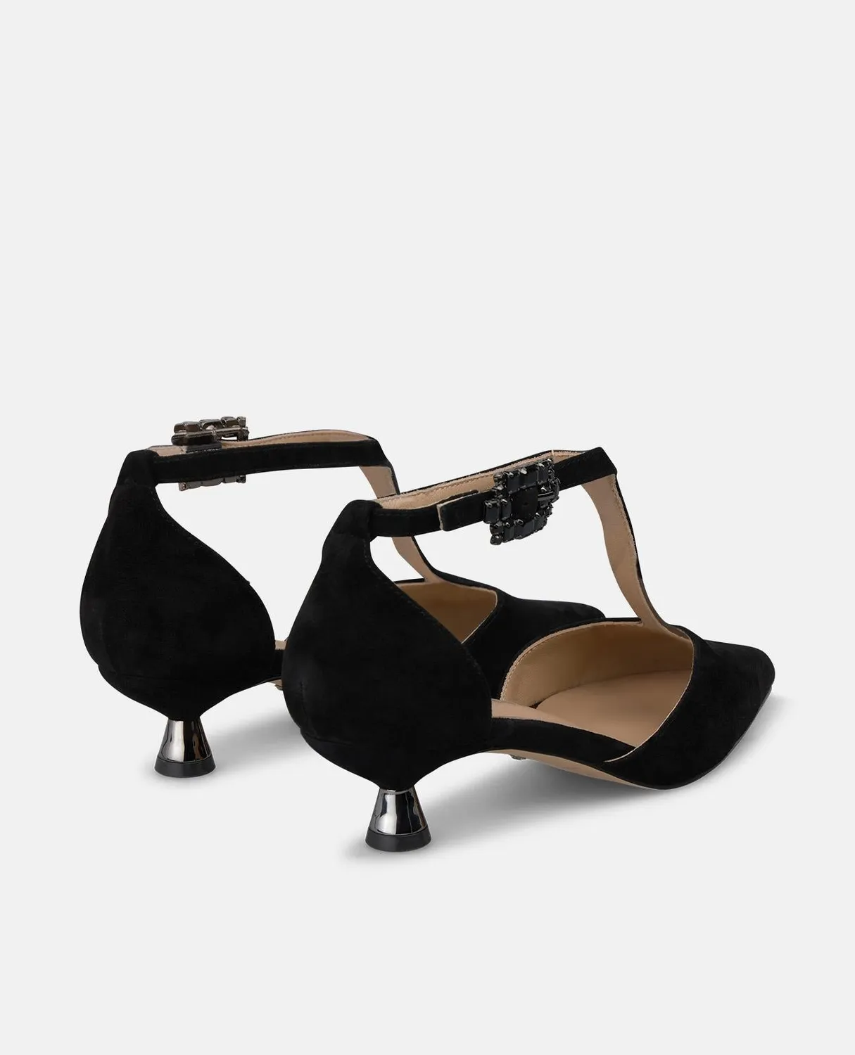 Alma en Pena I260202 escarpins noirs ante talon 4 cm