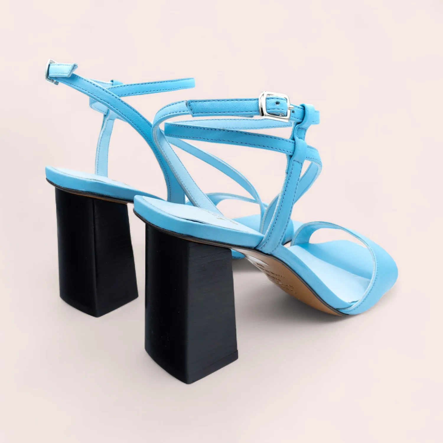 Karine Arabian California sandales cuir talon 80mm