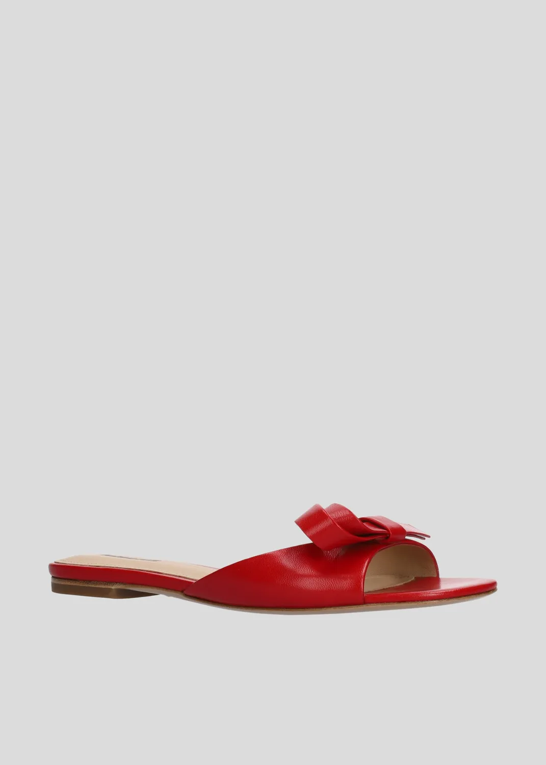Lola Cruz Linda mules rouges 35-42