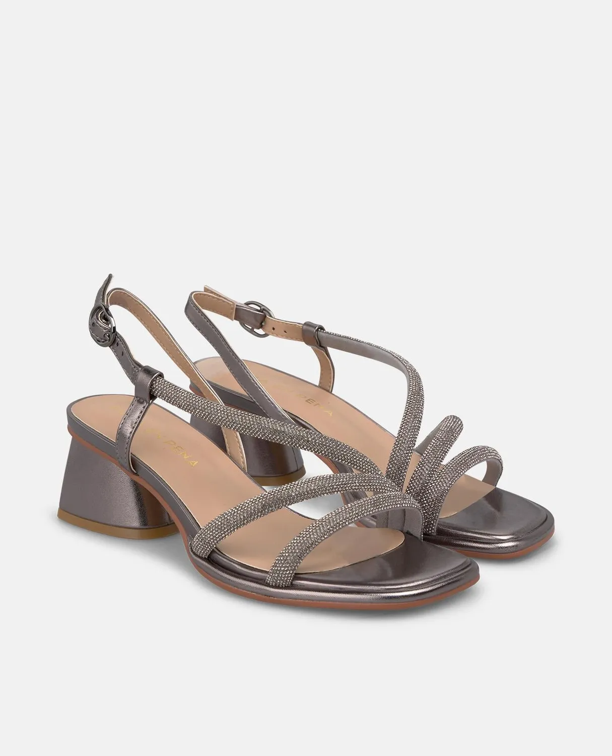 Alma en Pena V2650402 sandales pewter talon 4,5 cm