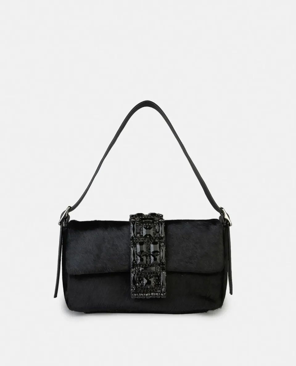 Alma en Pena BG106 sac à main noir cuir
