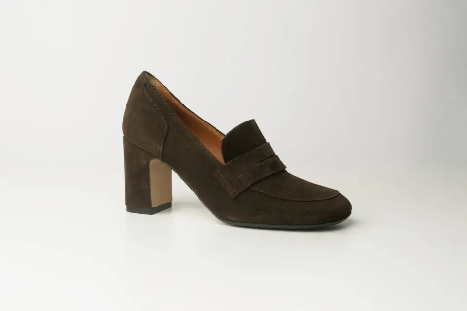 Matteo Pitti mocassin cigare cuir souple plat