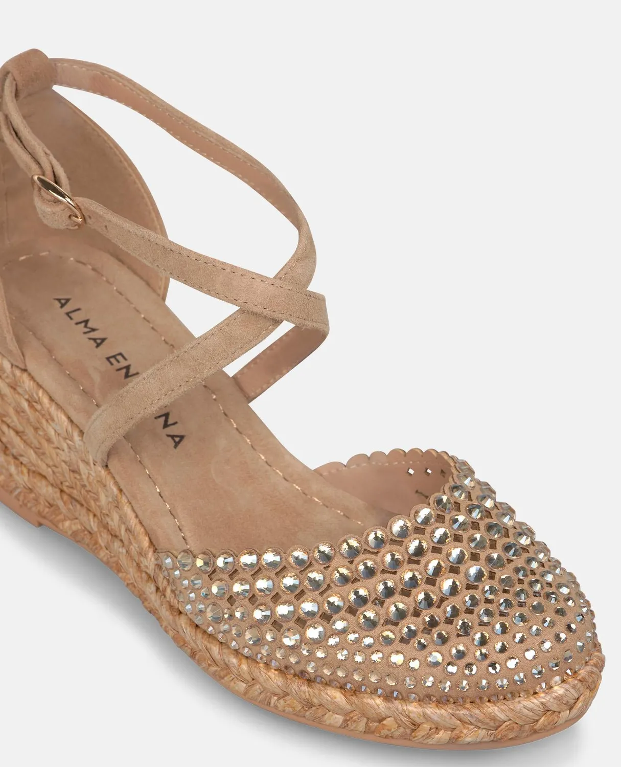 Alma en Pena V265693 espadrilles compensées sable