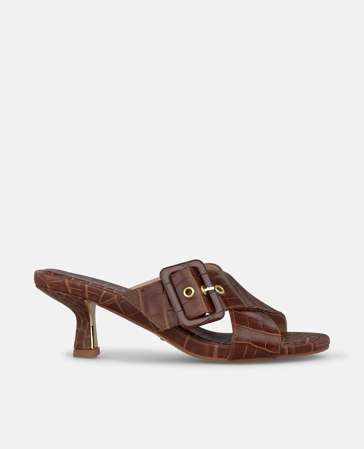 Alma en Pena I260293 sandales cuir camel talon 5,5 cm