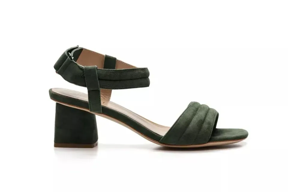Mi/Mai Kilian sandales cuir kaki talon 4 cm