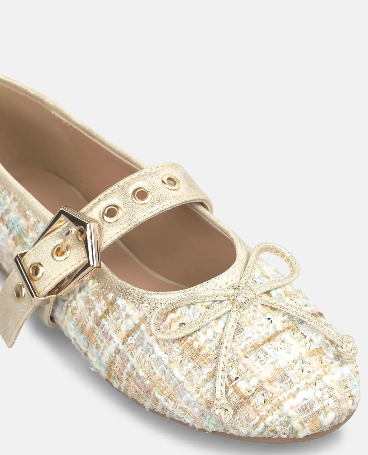 Alma en Pena V2650051 ballerine aqua boucle