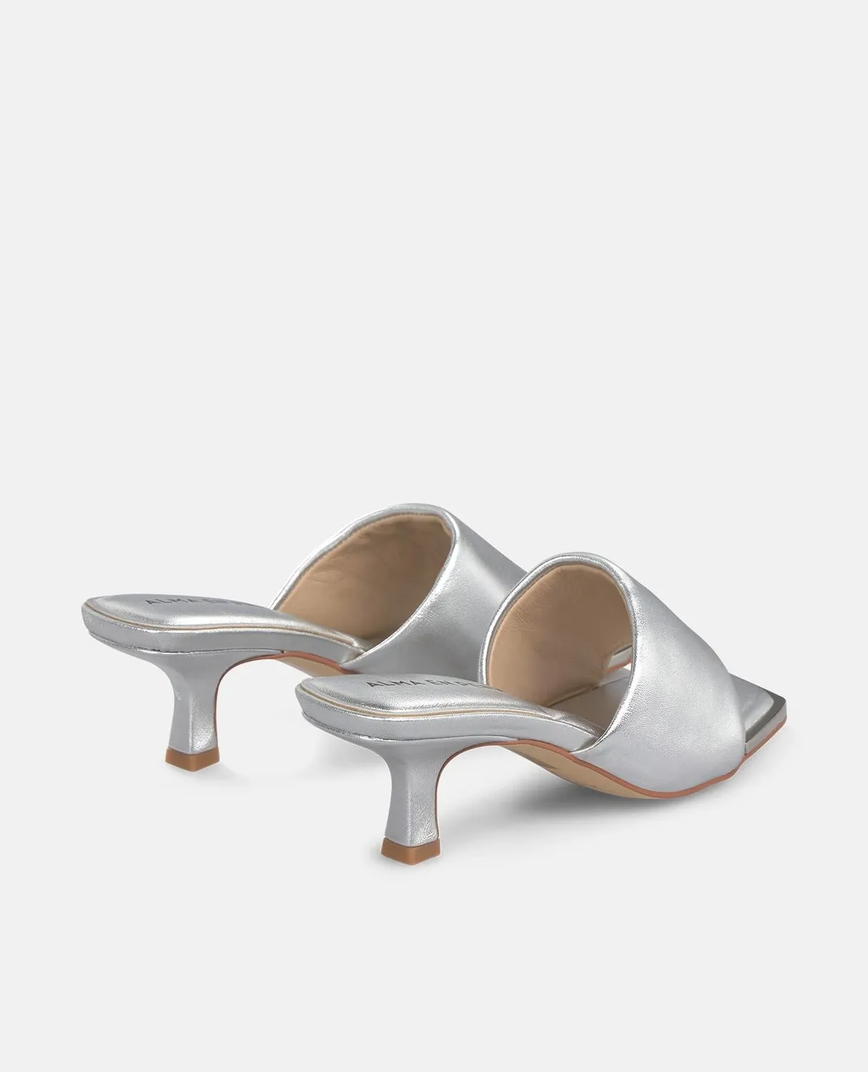 Alma en Pena V263286 sandales argenté 5 cm cuir