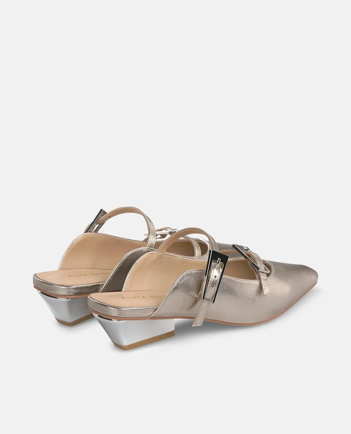 Alma en Pena V260751 mules bronze métallisé