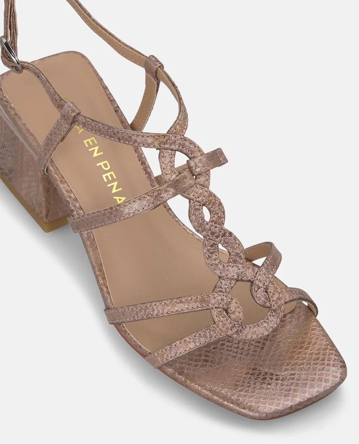 ALMA EN PENA V2650213 sandales talon rose 5,5 cm