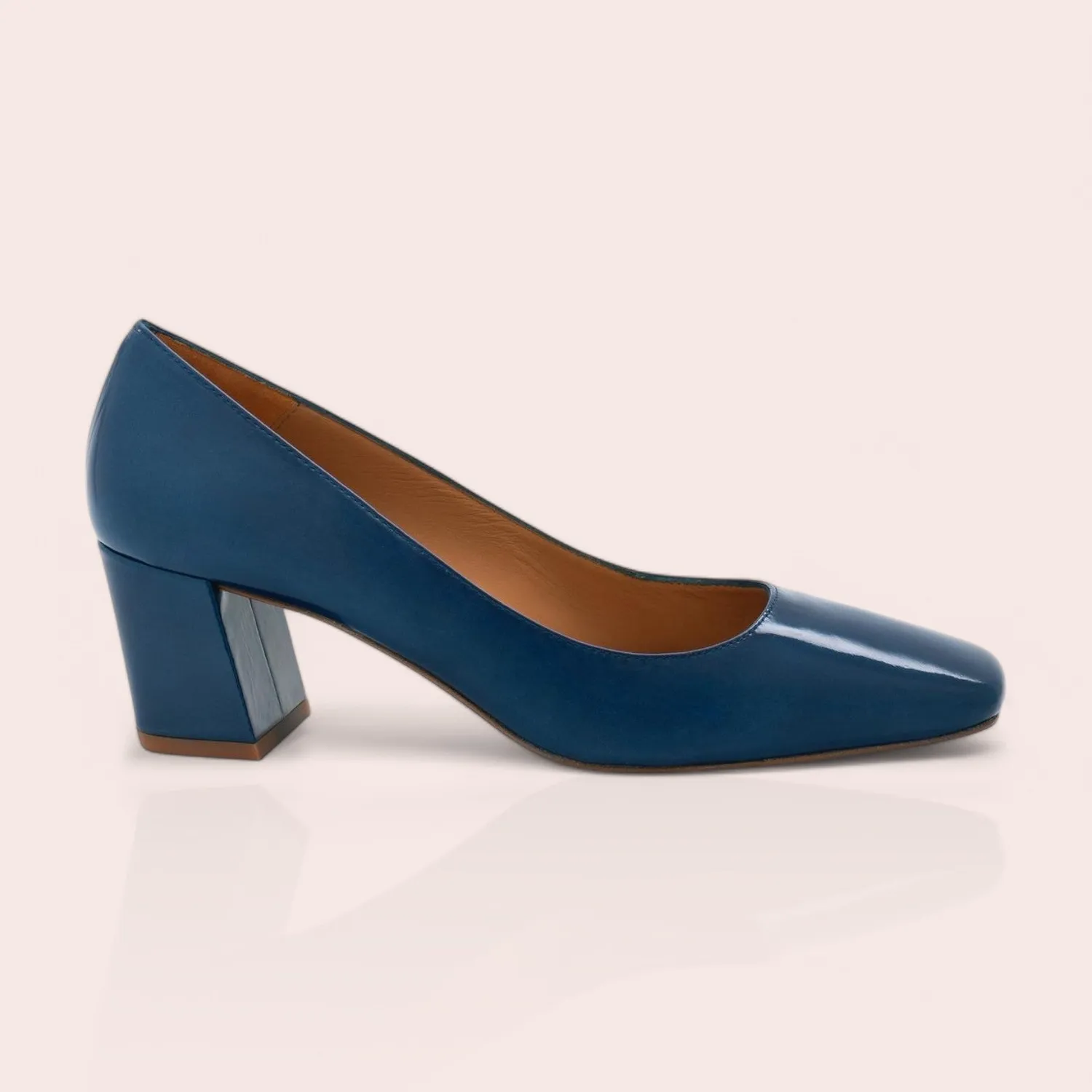 Karine Arabian TALINE escarpins vernis talon 55mm noir