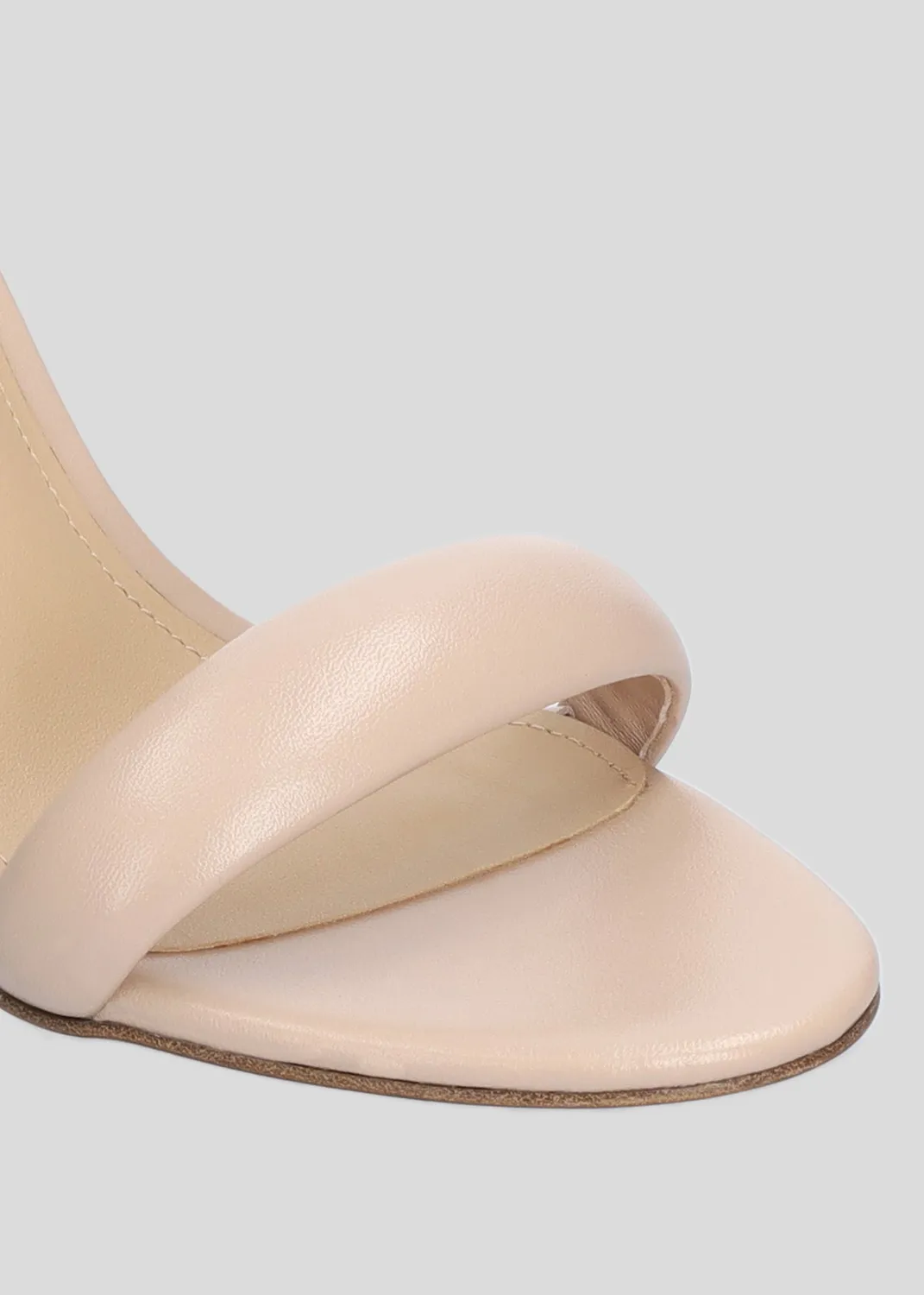 Lola Cruz Amy 90 sandales nude talon 9 cm