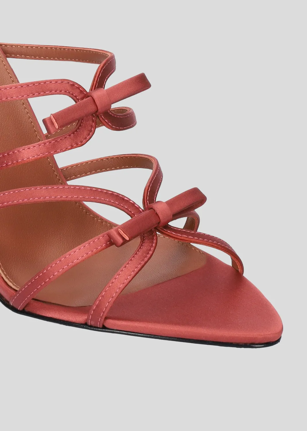 Lola Cruz Sabrina 95 sandales talon terracotta