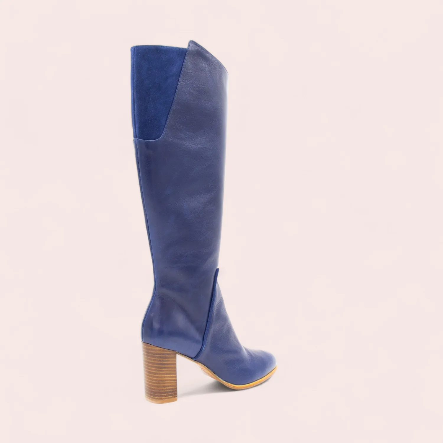 Karine Arabian Getty bottes cuir talon 70 mm dernières paires