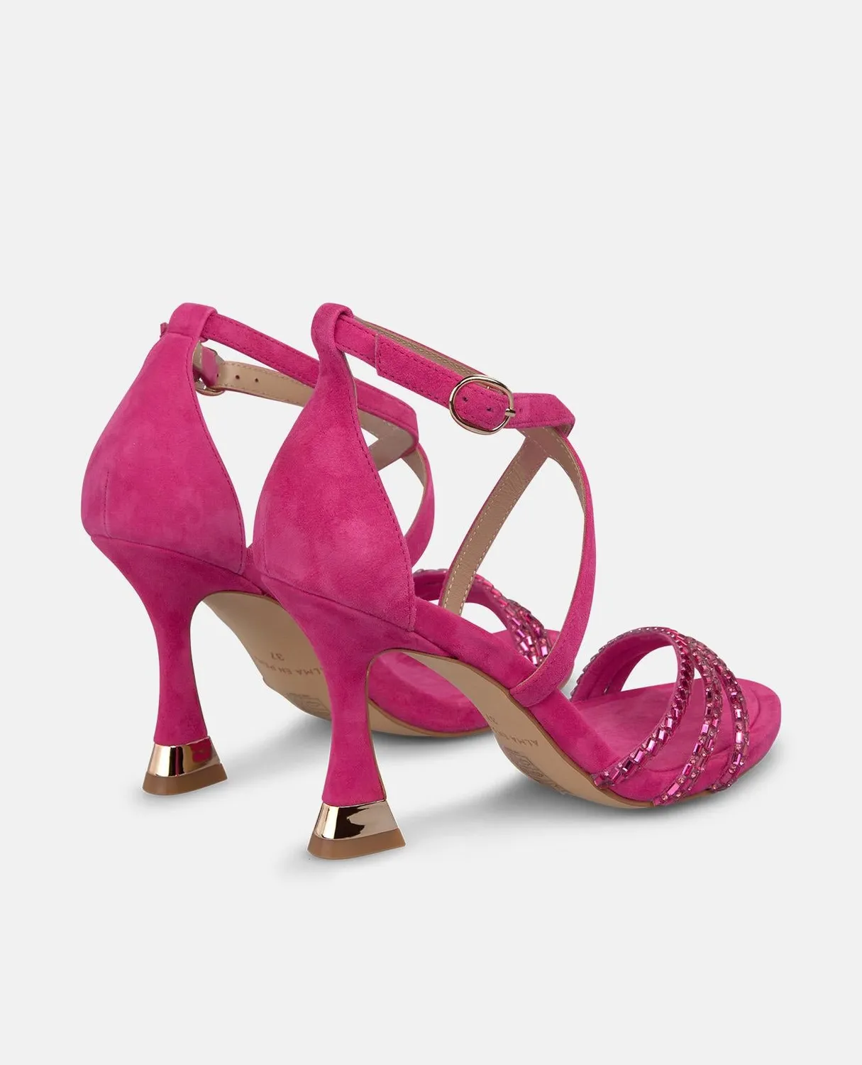 Alma en Pena V264102 sandales talon fuchsia 10,5 cm
