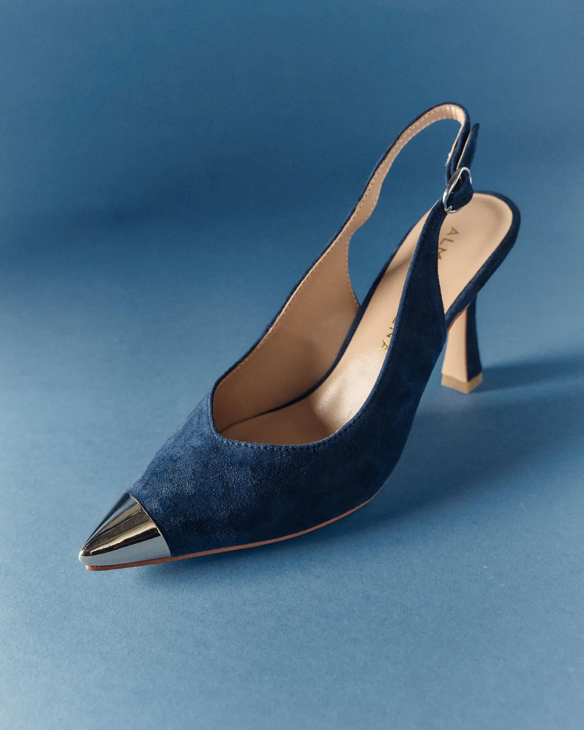 Alma en Pena I250392 escarpins bleu marine 9 cm