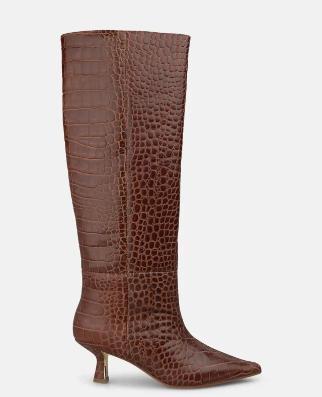 Alma en Pena I260392 Bottes à talon camel cuir