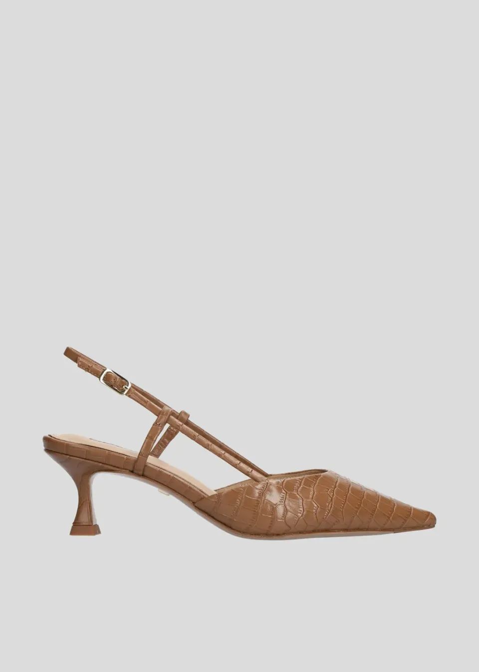 Lola Cruz Carmen 55 escarpins camel talon 5,5 cm