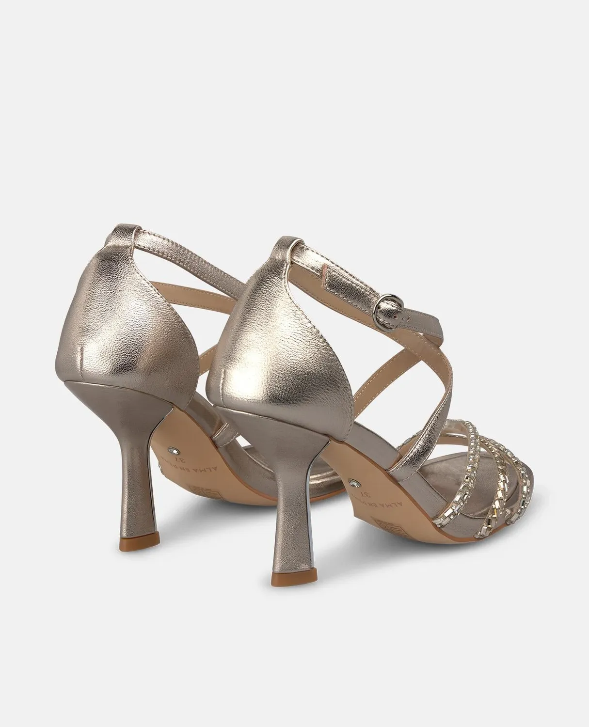 Alma en Pena I260306 sandales bronze talon 8 cm