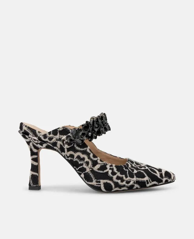 Alma en Pena I260252 escarpins noirs vernis brillants