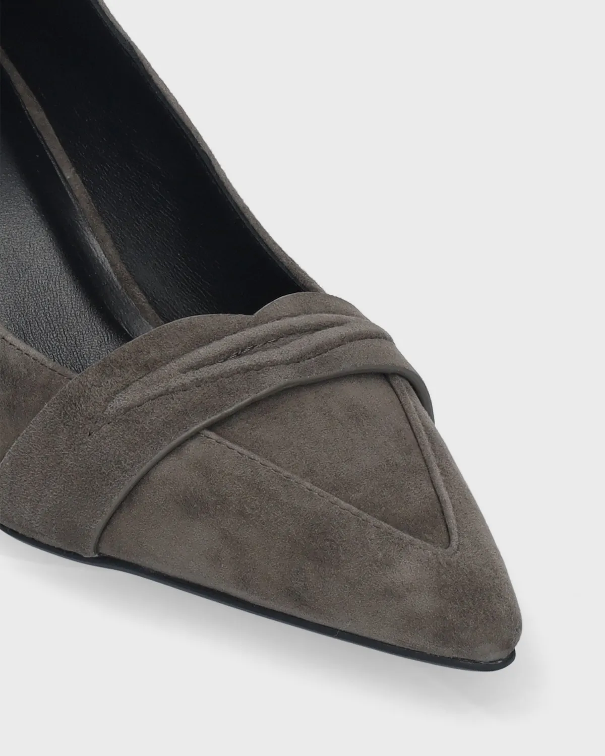 Lola Cruz Gemma 55 escarpins gris city grey talon 5,5 cm