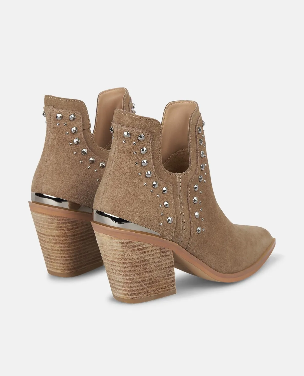 Alma en Pena I2552604 bottines vison cuir 8 cm