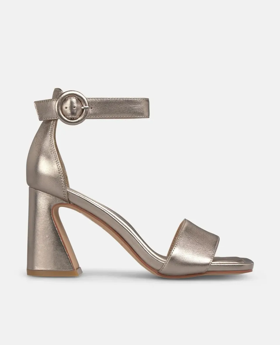 Alma en Pena I250096 Diva sandales bronze cuir talon 8,3 cm