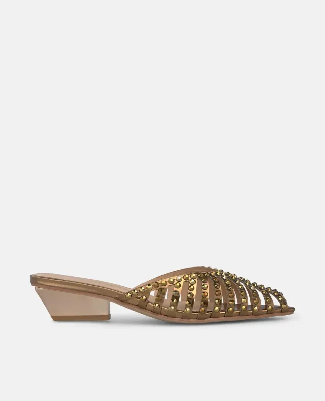 Alma en Pena V260755 mules bronze talon 3 cm