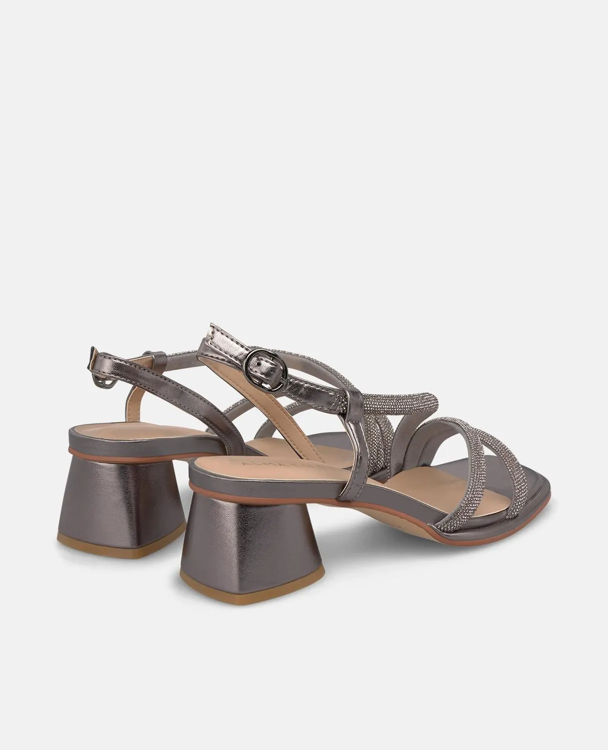 Alma en Pena V2650402 sandales pewter talon 4,5 cm