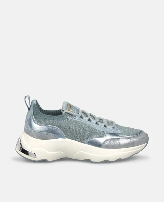ALMA EN PENA V2652600 sneakers plateforme bleu 4,5 cm