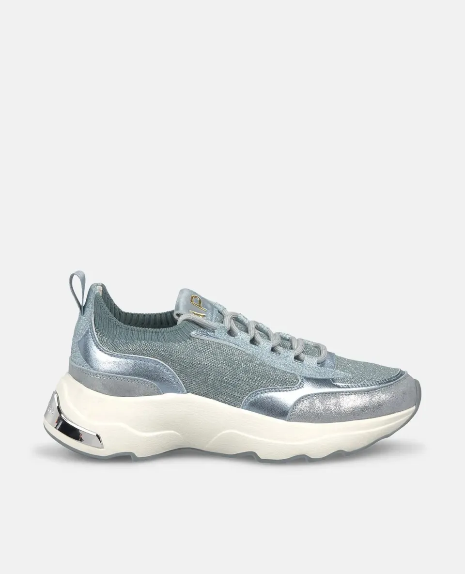 ALMA EN PENA V2652600 sneakers plateforme bleu 4,5 cm