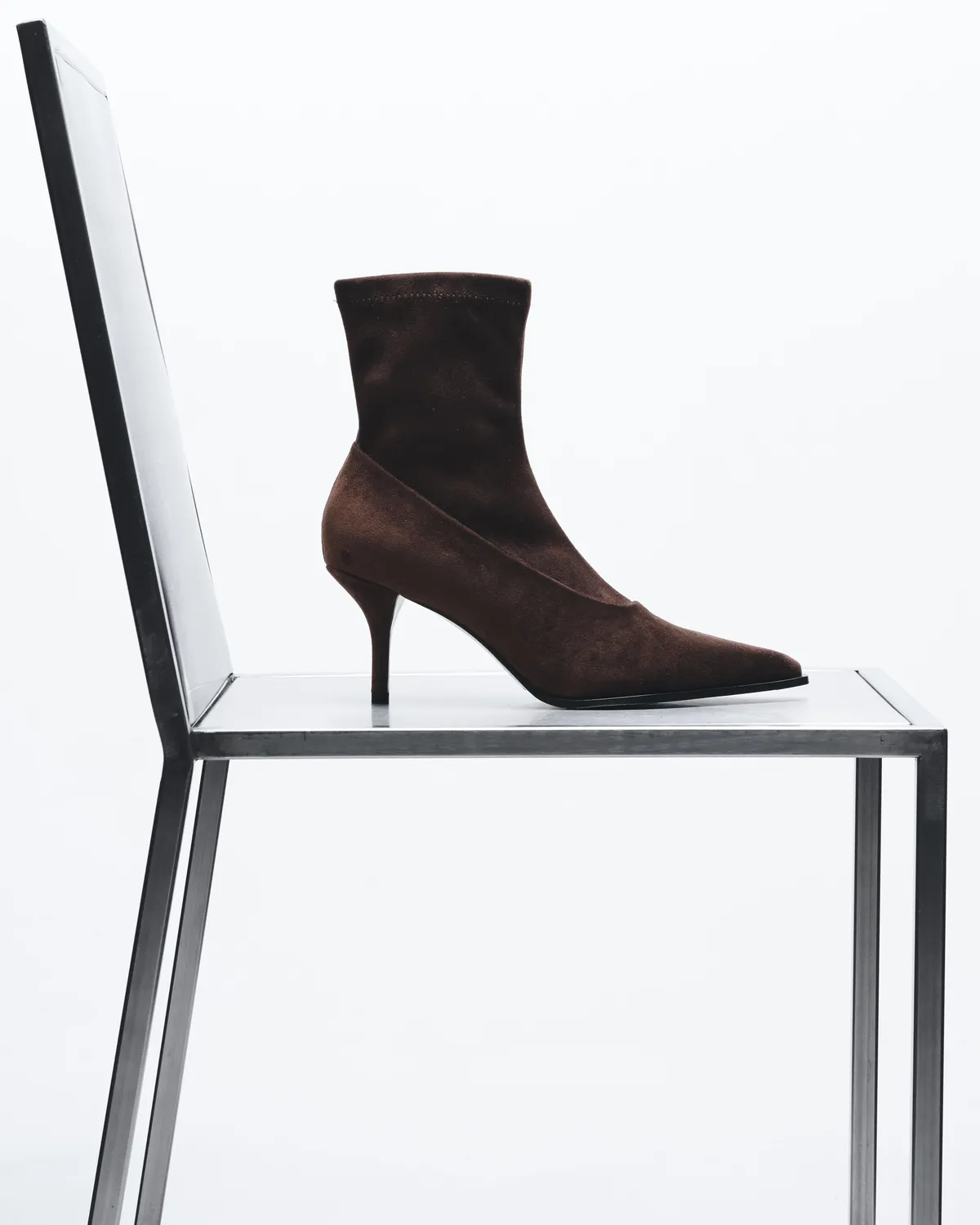 Mi/Mai Ando Chocolate bottines chocolat talon aiguille