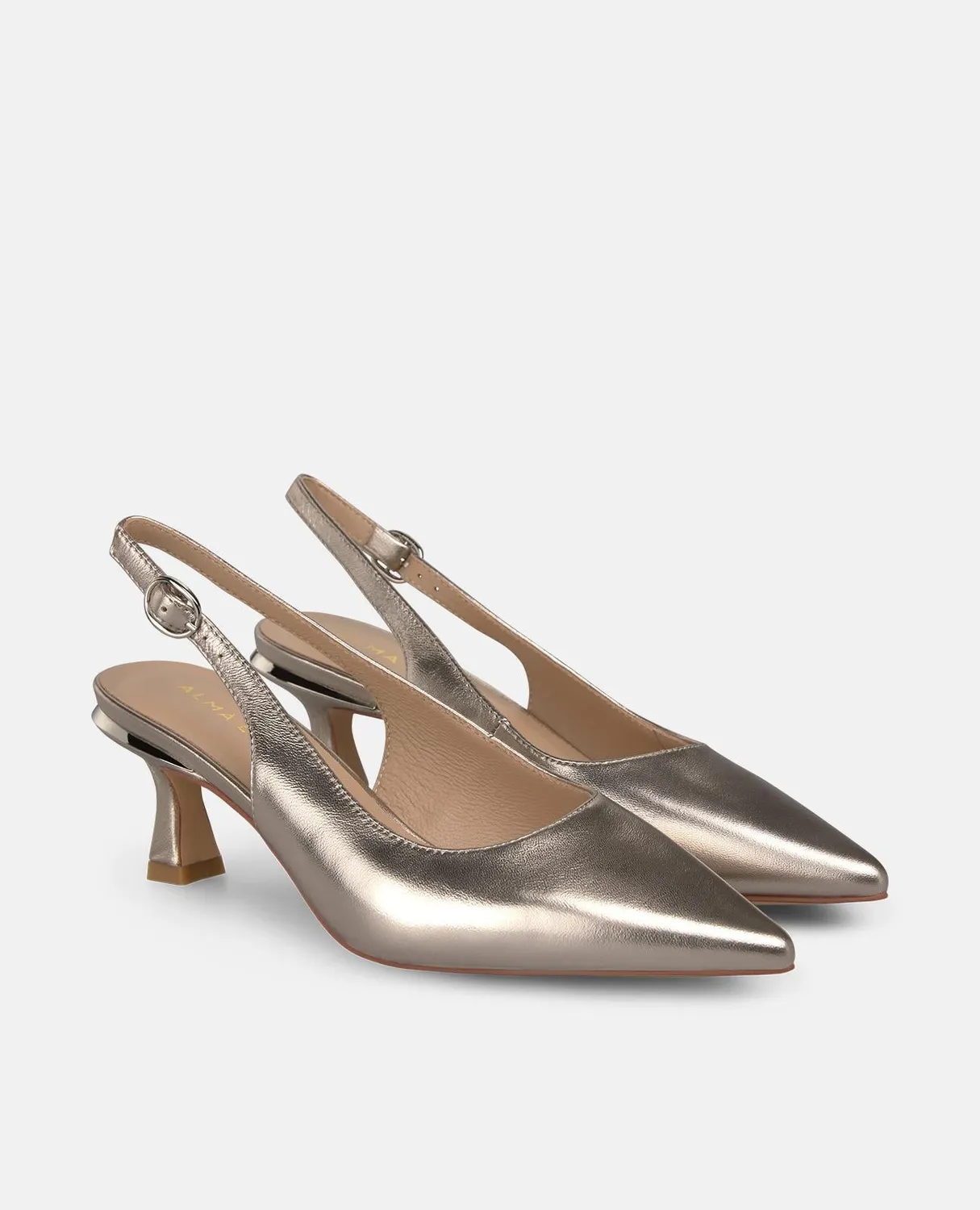 Alma en Pena V261850 escarpins slingback bronze talon 6 cm