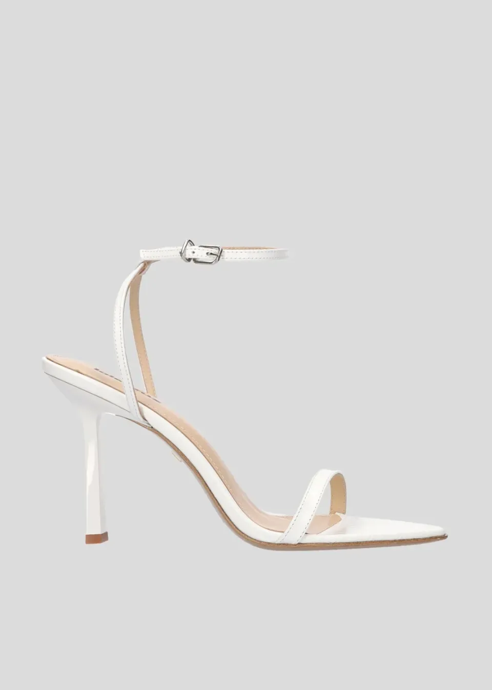 Lola Cruz Summer Heel Sandals 95 sandales blanc 9,5 cm