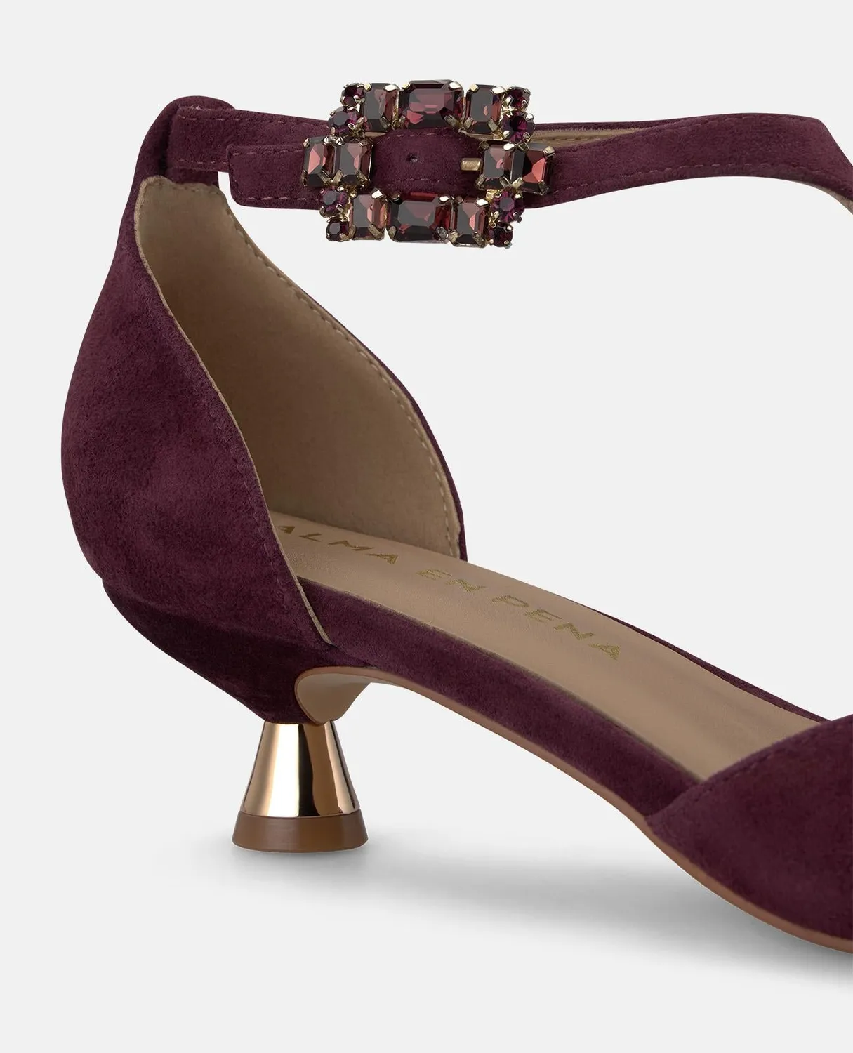 Alma en Pena I260202 escarpins bordeaux talon 4 cm