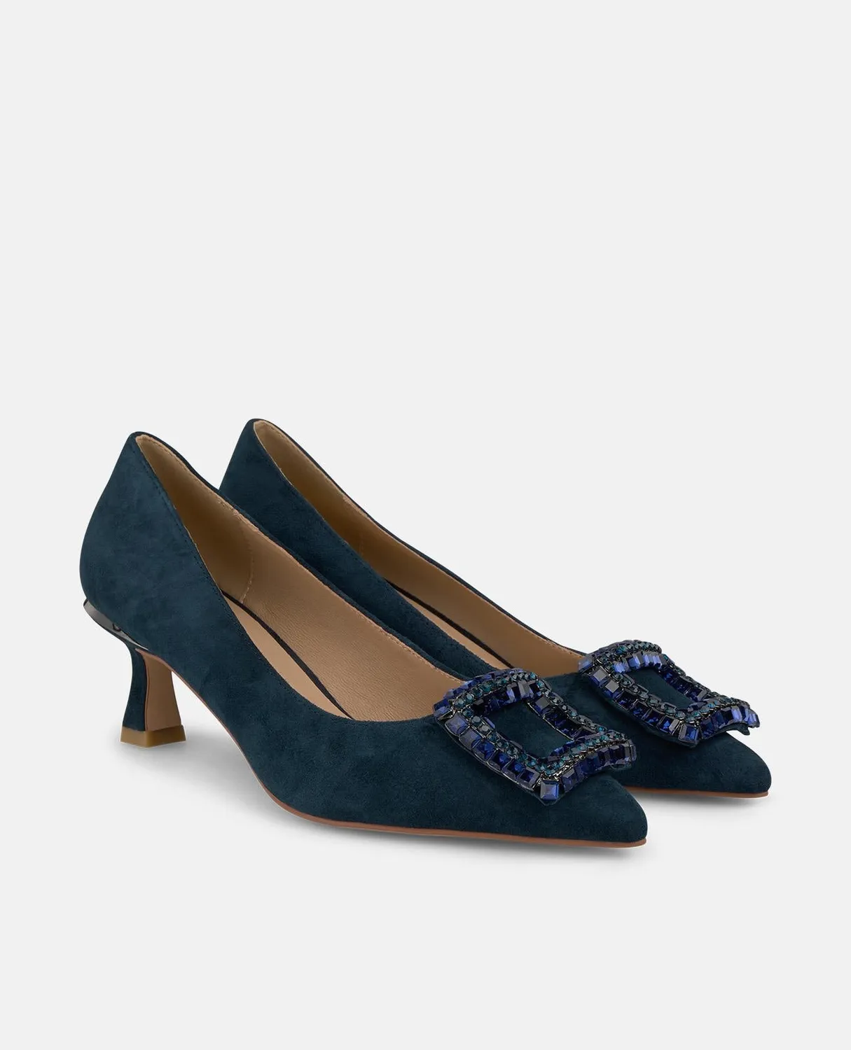 Alma en Pena I250504 escarpins bleu marine talon 6 cm