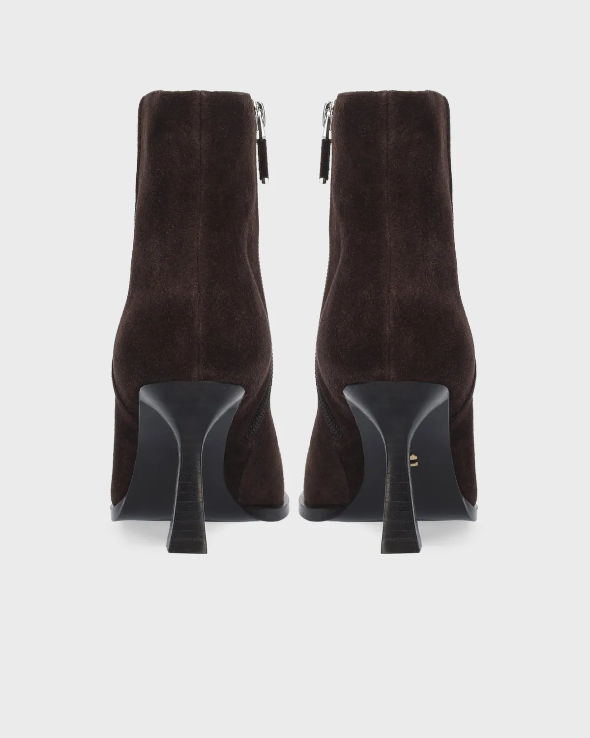 Lola Cruz Solenne 75 bottines chocolat talon 75