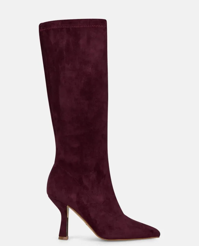 Alma en Pena I260403 bottes bordeaux talon 9 cm