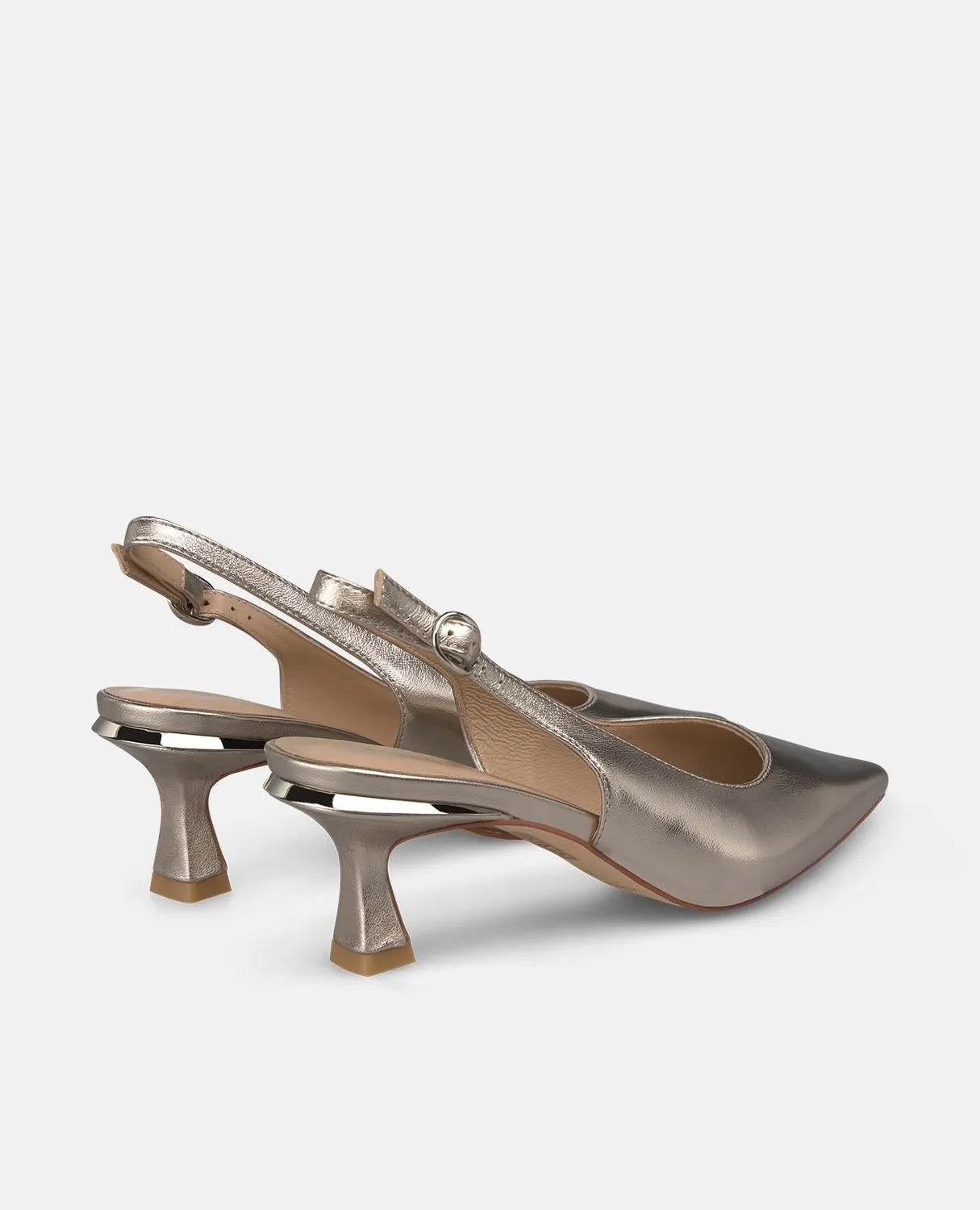 Alma en Pena V261850 escarpins slingback bronze talon 6 cm