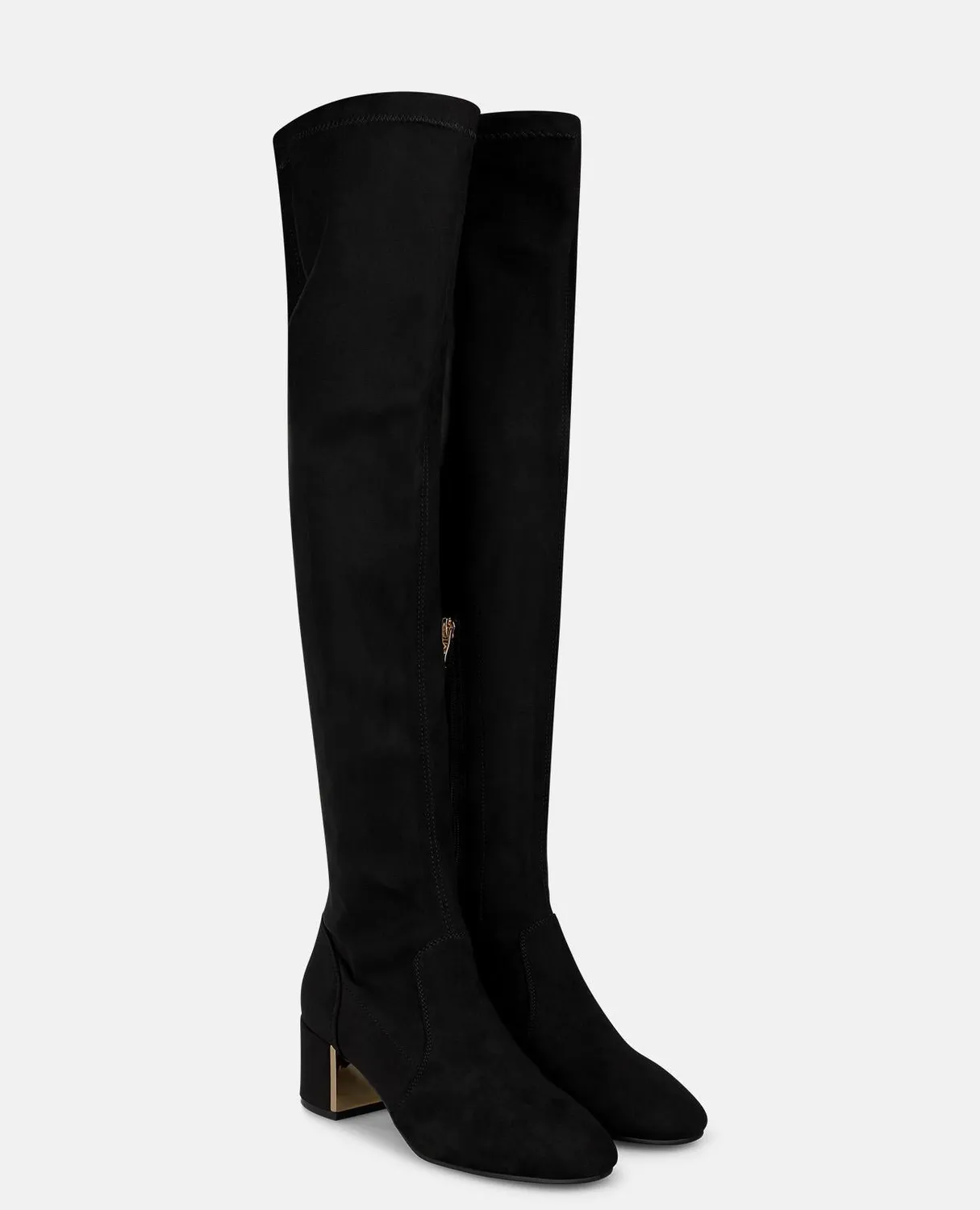 Alma en Pena I260494 botte haute noire talon 5,5 cm