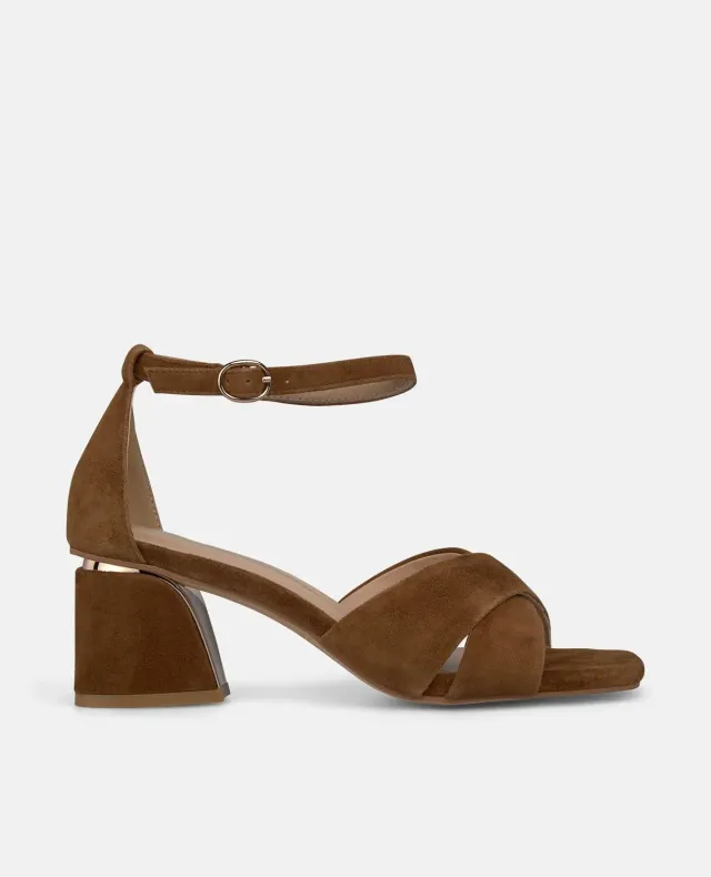 Alma en Pena V263002 sandales cuir caramel talon 5,5 cm