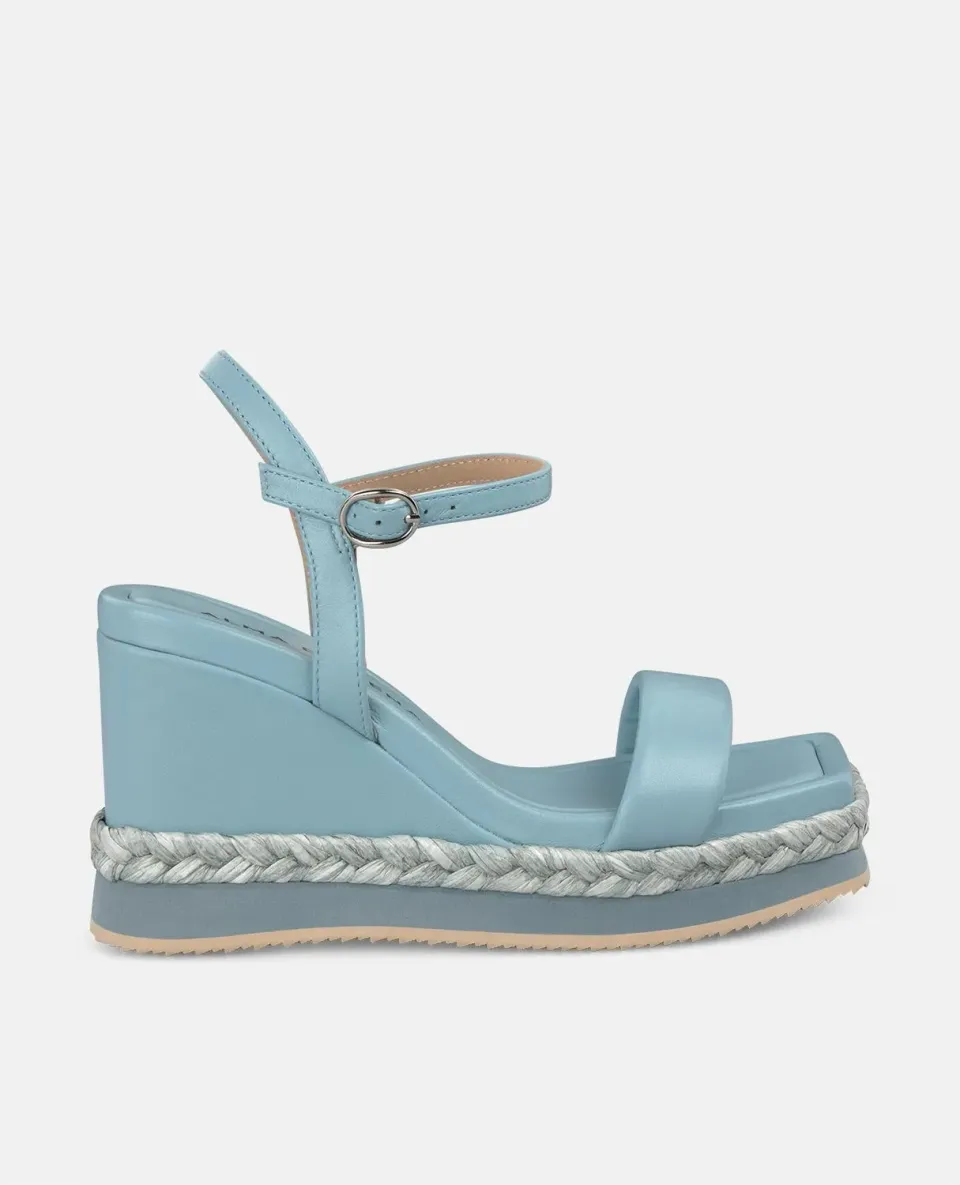 Alma en Pena V251241 compensées bleu jean 9,8 cm