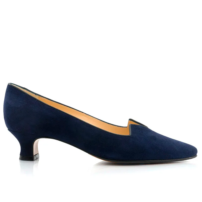 Bégum Paris Marquise escarpin chèvre velours