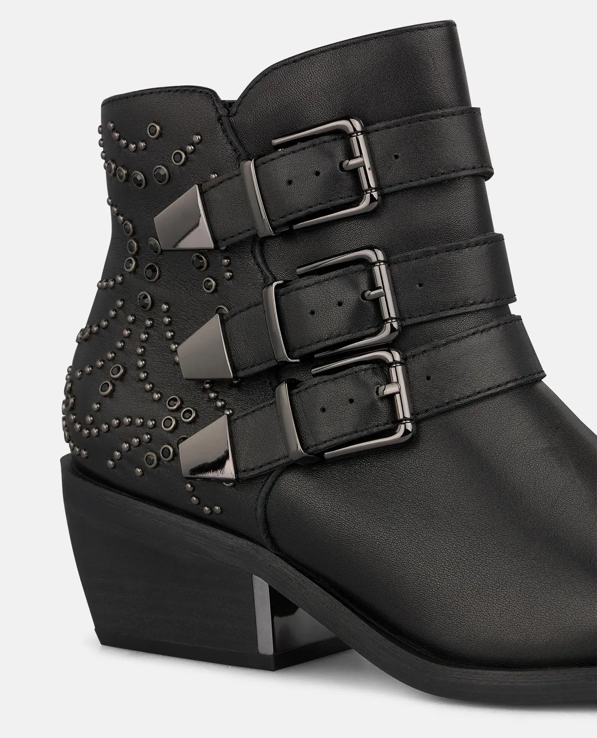 Alma en Pena I260555 bottines napa noires boucles