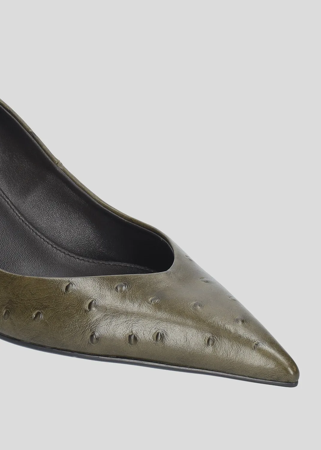 Lola Cruz Eugenia Pumps 50 escarpins kaki