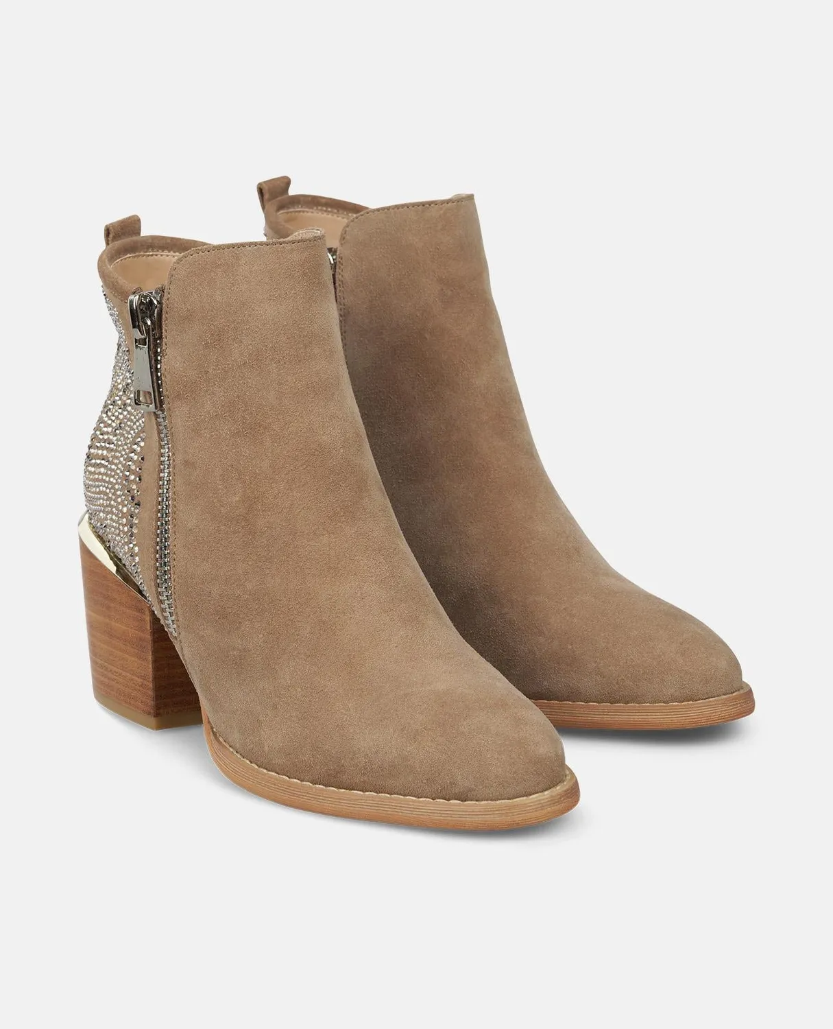 Alma en Pena I2552401 bottines vison talon 7,5 cm