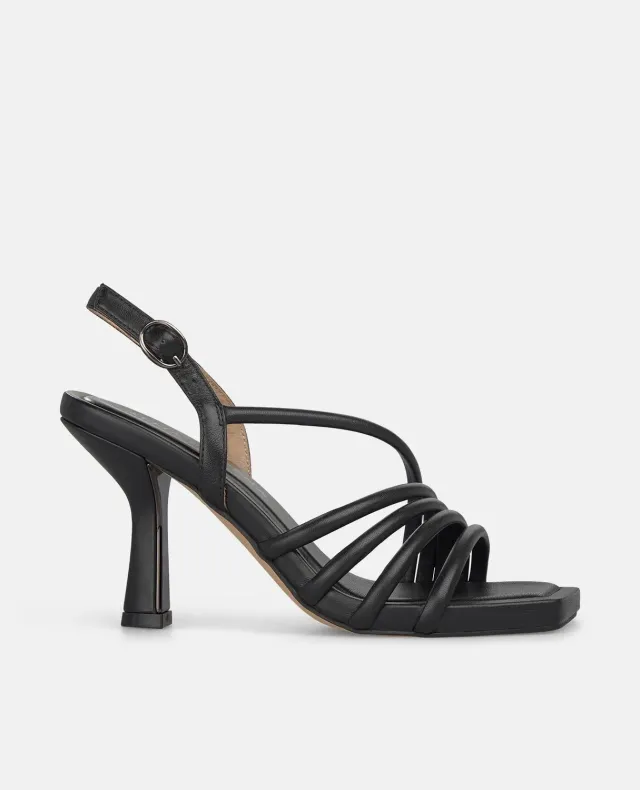 Alma en Pena V264001 sandales cuir noir talon 9 cm