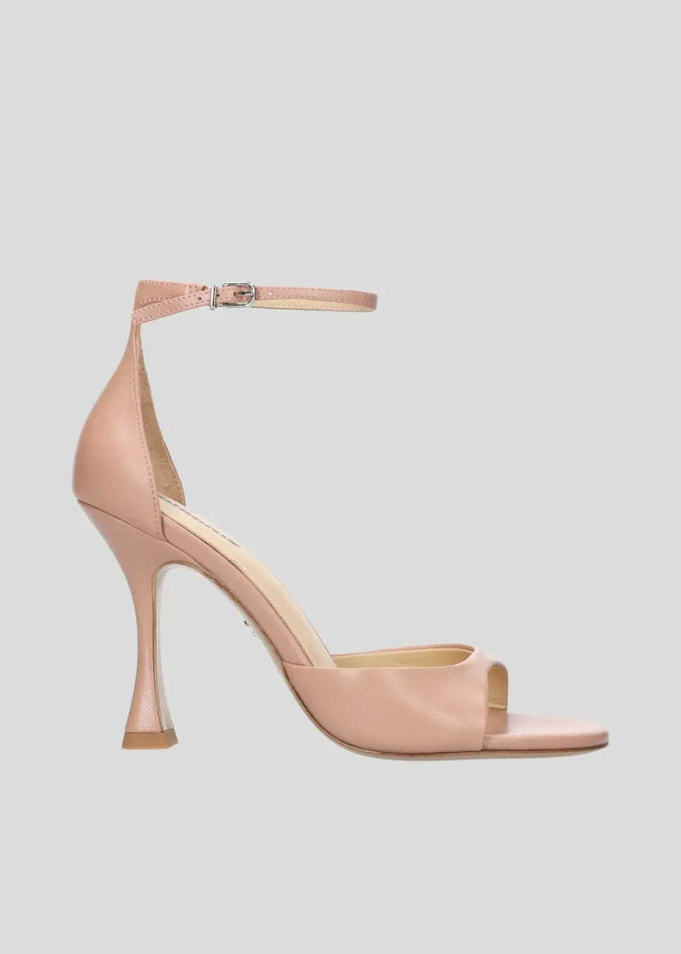 Lola Cruz Kumala 95 sandales à talons nude talon 9,5 cm